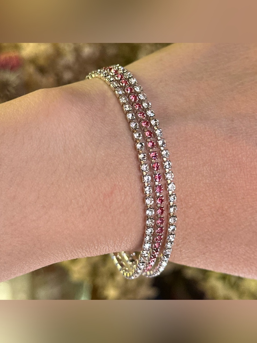 Like New Rhinstone Bracelet - Picture 5 of 5